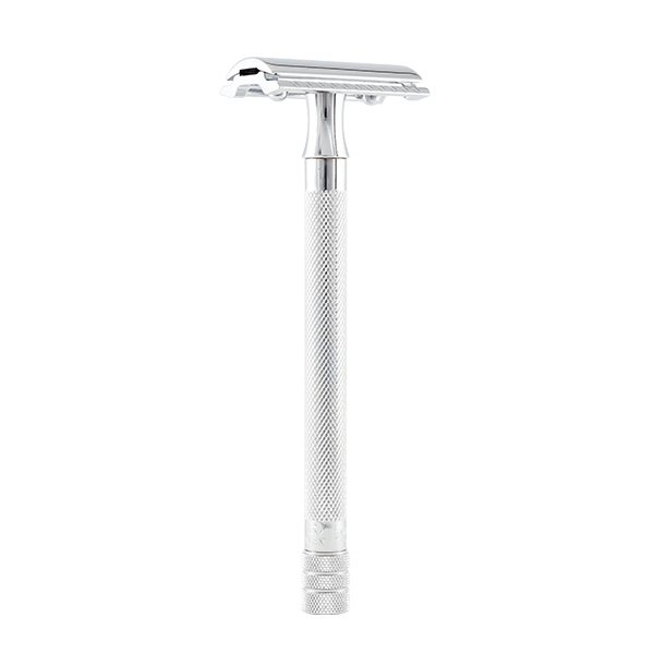 Safety razor 24C | lang handgreep | verchroomd – extra weergave 3