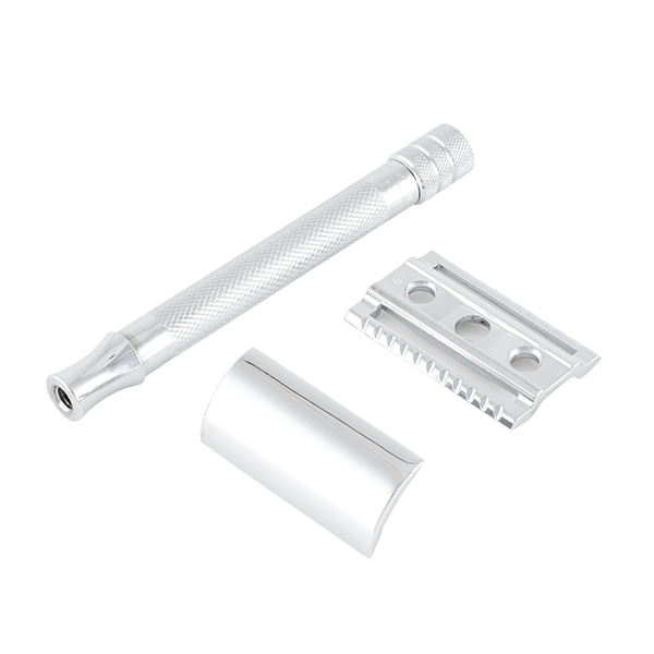 Safety razor 23C | lang handgreep | verchroomd