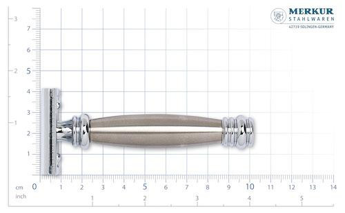 Safety razor 43C | lang handgreep | verchroomd