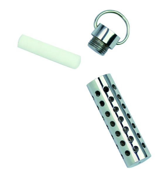 Parfumhanger voor mannen zilver