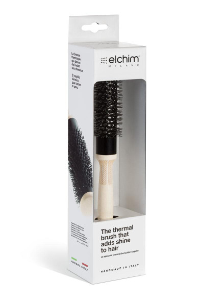 Wooden Therman Brush 42 mm - Haarborstel - Ronde borstel