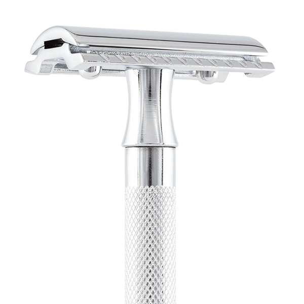 Safety razor 23C | lang handgreep | verchroomd