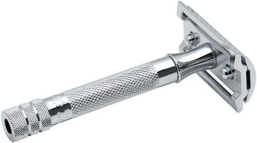 Safety razor 33c | korte handgreep | verchroomd