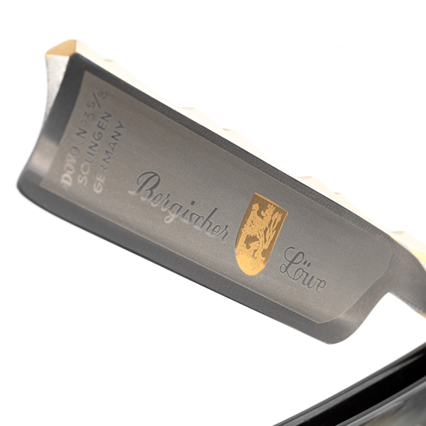 Open scheermes 5/8" carbon | Bergischer Löwe Buffelhoorn