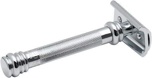 Safety razor 39C BARBER POLE | lang handgreep | verchroomd