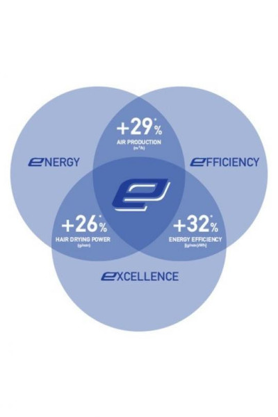 ePower 2020 Crystal Black Haartrockner