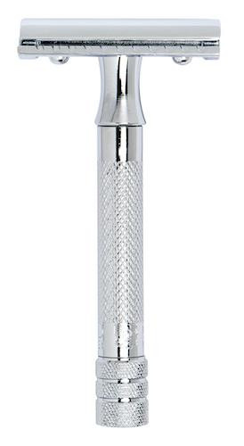 Safety razor 33c | korte handgreep | verchroomd