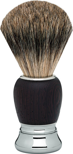 Erbe Shaving Brush Shaving Brush dassenhaar wenge hout "Premium Design MILANO"