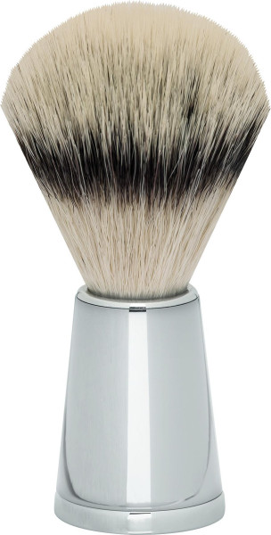 Scheerkwast Synthetik Metalen glanzend geraffineerd NEW YORK" scheerkwast