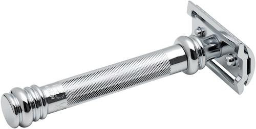 Safety razor 38C BARBER POLE | lang handgreep | verchroomd