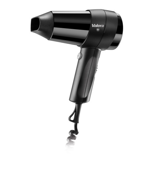 Haardroger Action 1600 Push all black