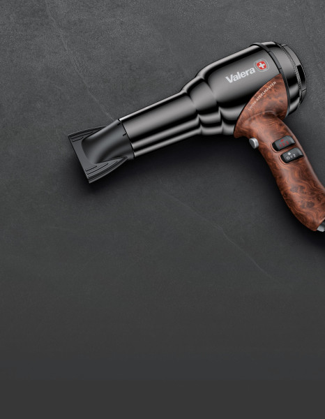 Haardroger SWISS STEEL MASTER DIGITAL BLACK-CHROME