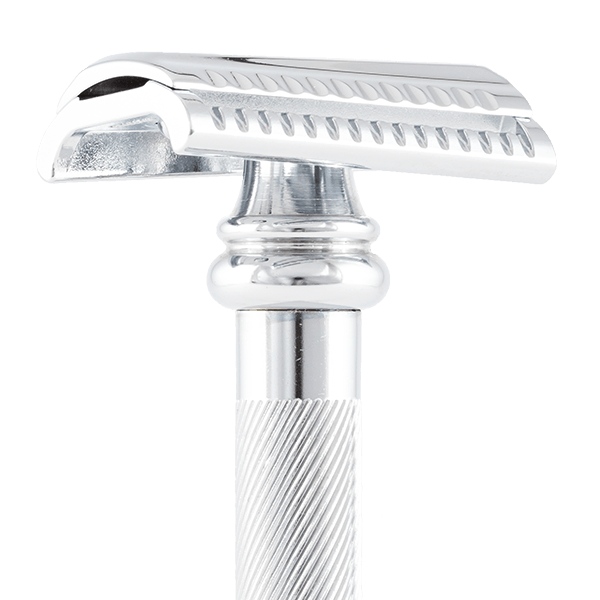 Safety razor 39C BARBER POLE | lang handgreep | verchroomd