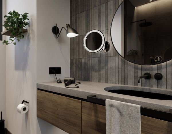 Hairstyletools_Aliseo_Vento in de badkamer