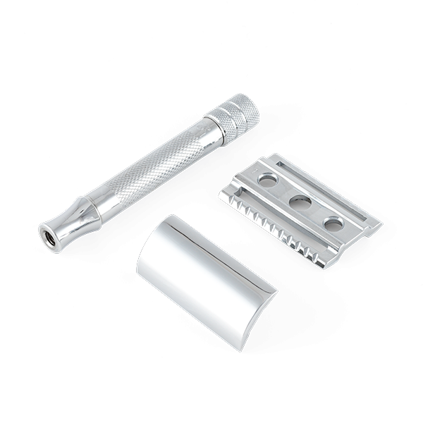 Safety razor 33c | korte handgreep | verchroomd