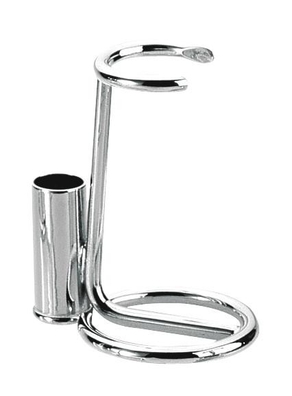 scheermesen scheerkwasthouder verchroomd