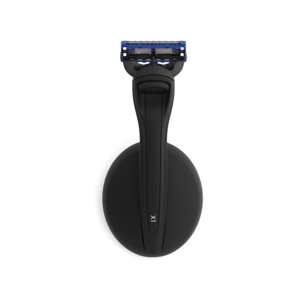 Bolin Webb X1 Mat Black | Set met scheermes en houder