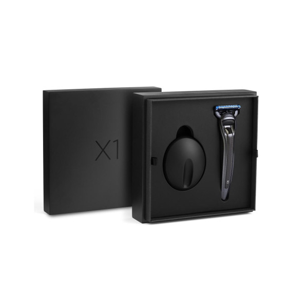 X1 Carbon Gift Set Scheermes met Scheermesstandaard
