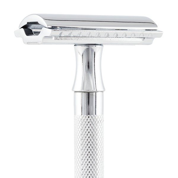 Safety razor 33c | korte handgreep | verchroomd