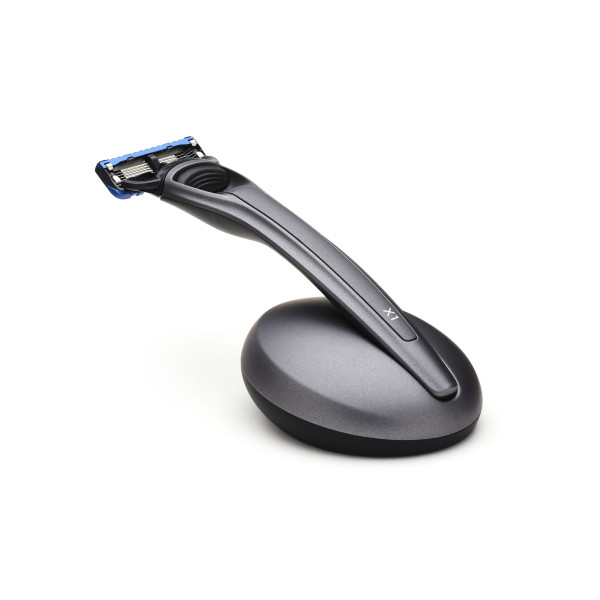 Bolin Webb X1 Mat Graphite | Set met scheermes en houder