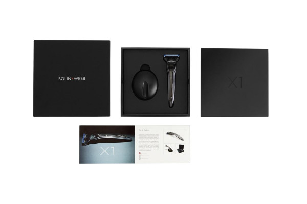 X1 Carbon Gift Set Scheermes met Scheermesstandaard