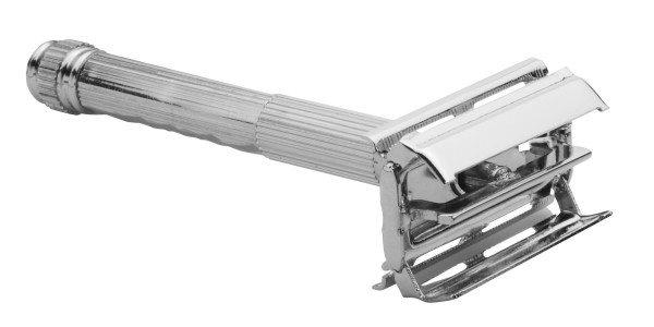 Erbe Safty Razor Traditie zilver geruit