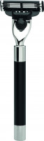 Scheermes | Gillette® Mach3® | aluminium zwart | Scheerserie "Erbe Premium Design Berlin"